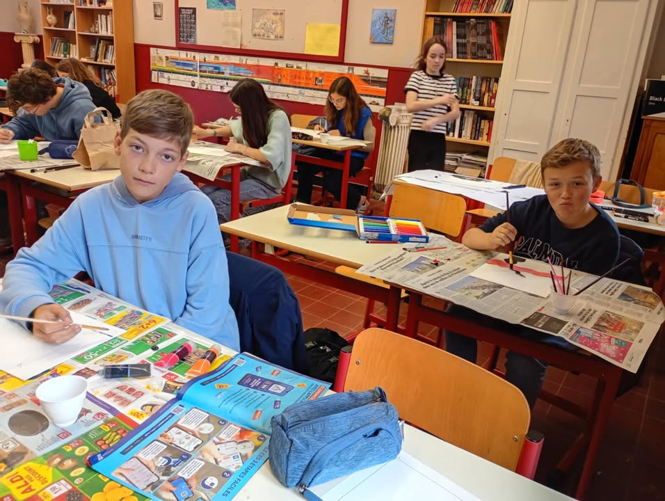 Découverte du latin par les élèves de SAR