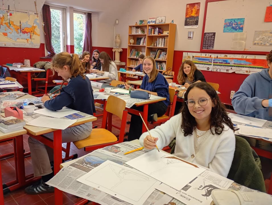 Découverte du latin par les élèves de SAR