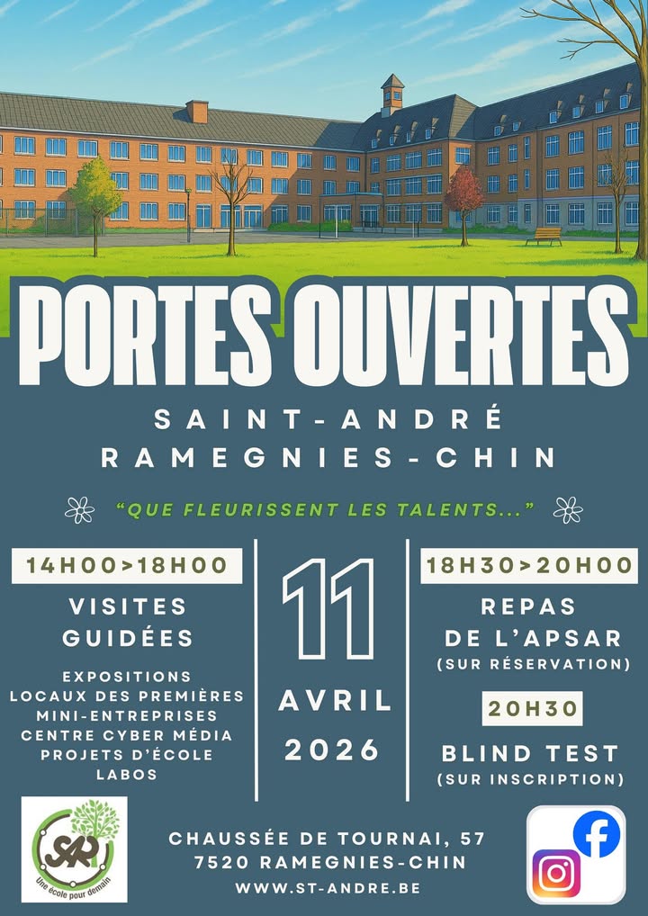 Portes ouvertes et repas le 11 avril