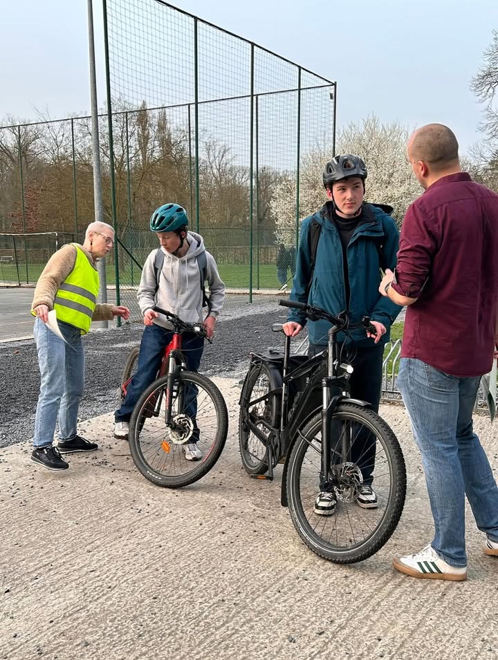 Sensibilisation à la sécurité à vélo à l'école