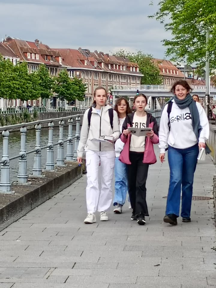 Cursus Urbis : Rallye Latin des 4 B-E à Tournai