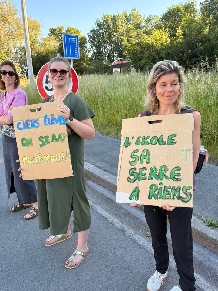 Mobilisation de l'enseignement : Révolution des craies