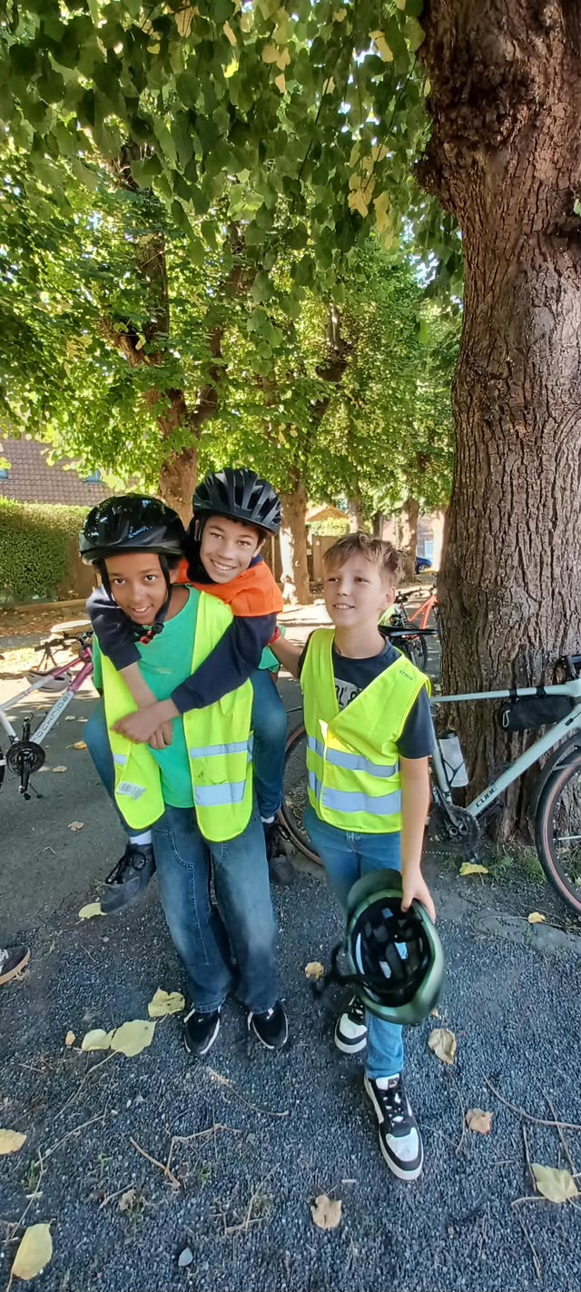 Formation Vélo pour les Premières avant les Classes Vertes