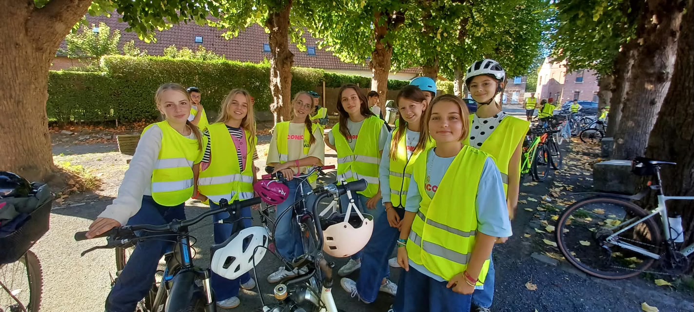 Formation Vélo pour les Premières avant les Classes Vertes