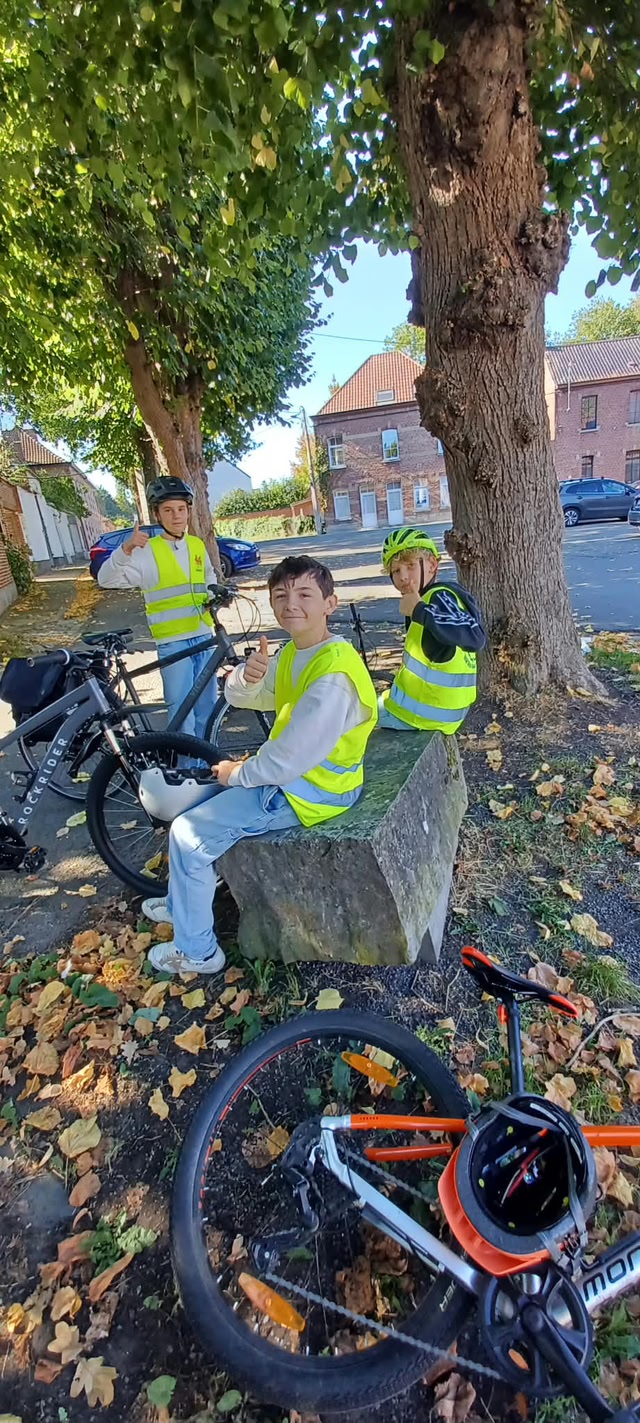 Formation Vélo pour les Premières avant les Classes Vertes