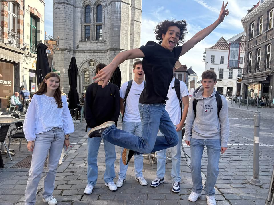 Échange linguistique avec Avelgem : journée 1 à Tournai