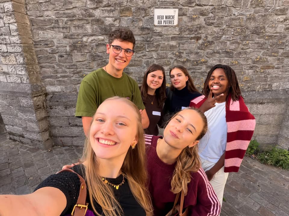 Échange linguistique avec Avelgem : journée 1 à Tournai