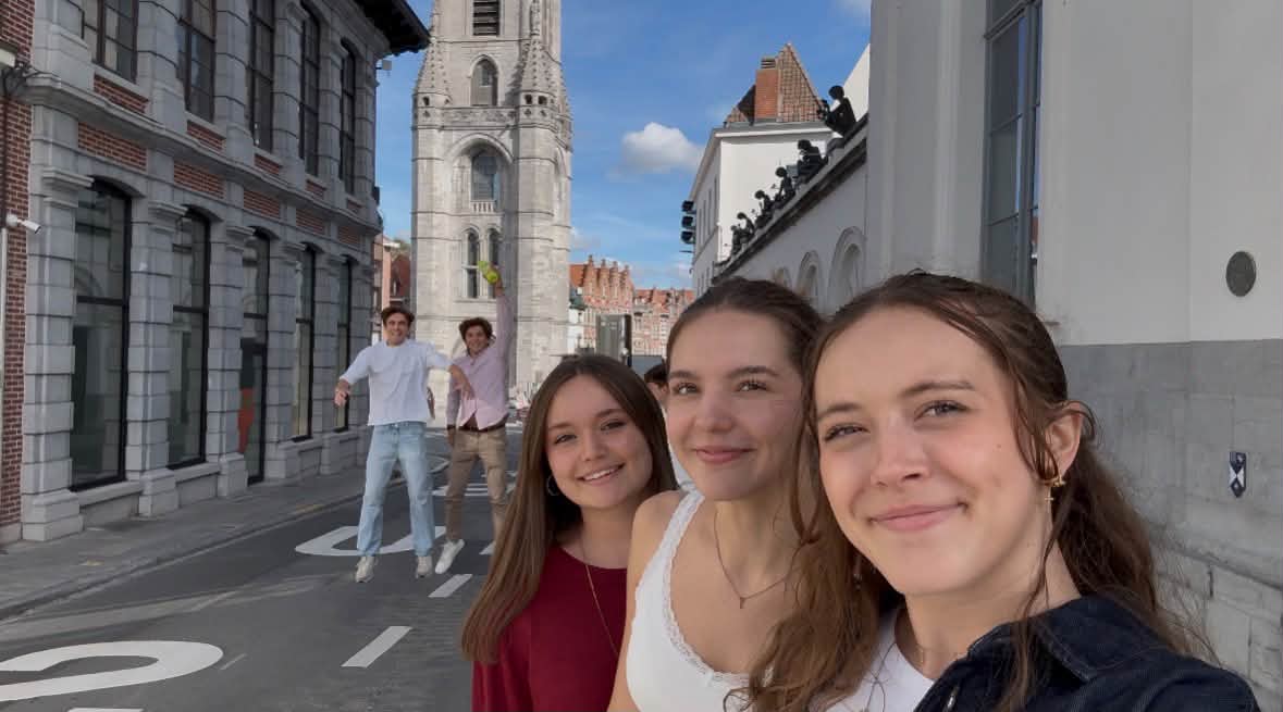 Échange linguistique avec Avelgem : journée 1 à Tournai