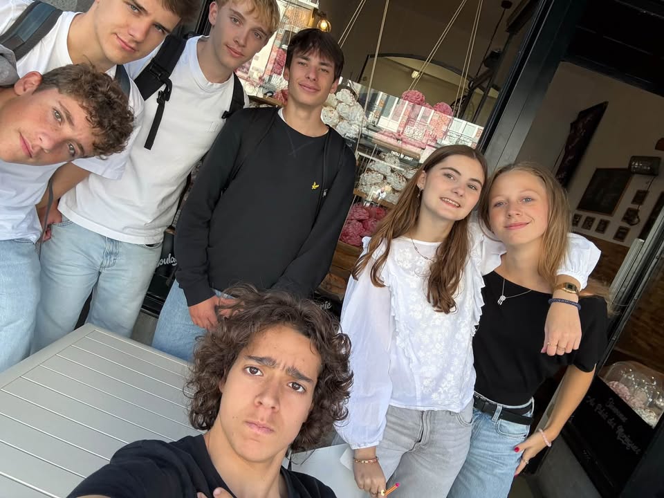Échange linguistique avec Avelgem : journée 1 à Tournai